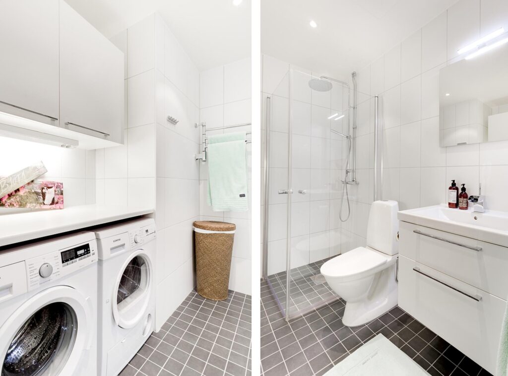 Totalrenovering av badrum. Högdalen Örby