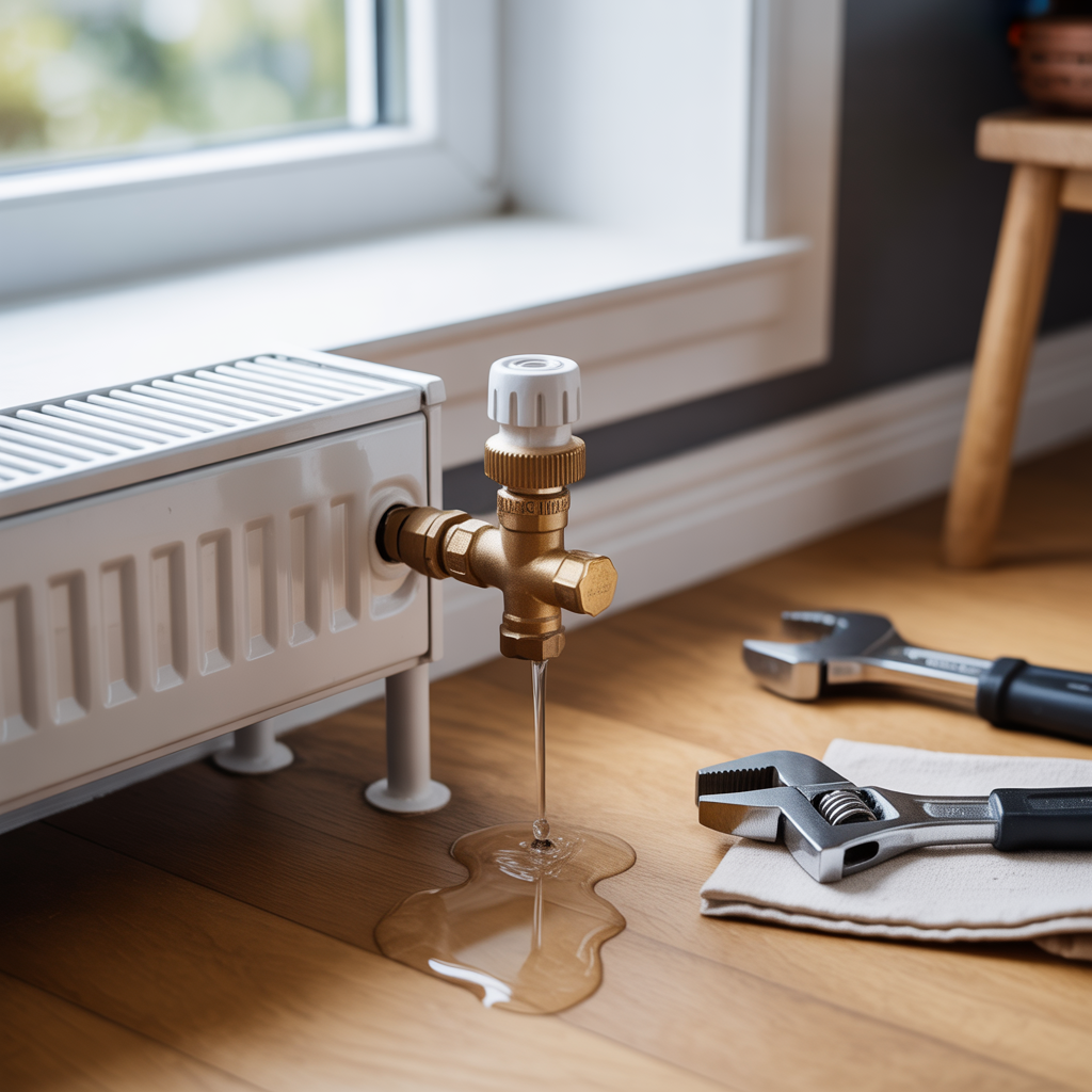 12.Hur du snabbt kan atgarda en lackande radiatorventil