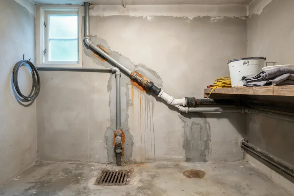 tecken p att huset kan beh va stambyte eller stamrenovering innan problemen blir akuta